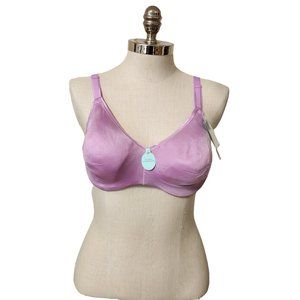 Vintage Vanity Fair Soft‎ 'N Smooth 75092 36D Lavender - NWT - Hidden Underwire
